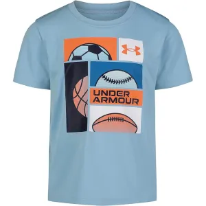 Under Armour Boys' UA Grid Sports Short Sleeve - Blizzard