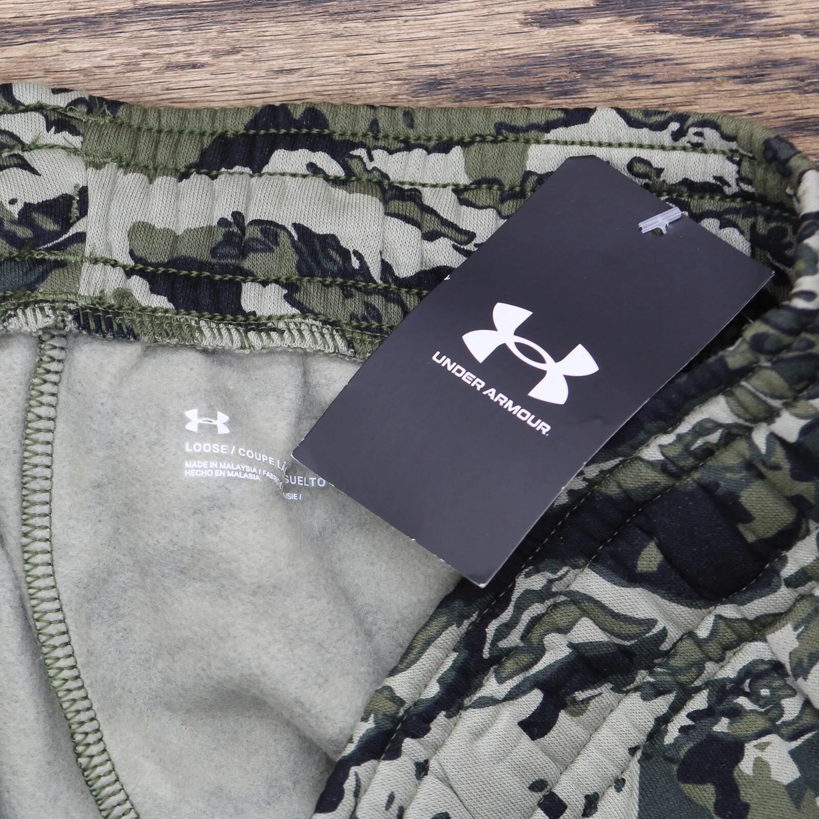 Under Armour Men's Camo Logo Sweatpants Joggers Pants
