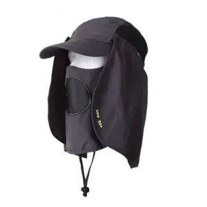 Unisex Outdooors Protection Uv Proof Windproof Fishing Cap Neck Face Flap Hat