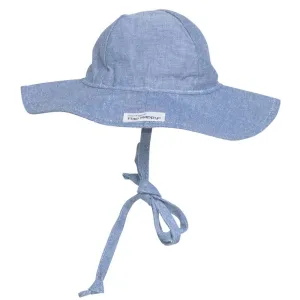 UPF 50  Floppy Hat, Chambray