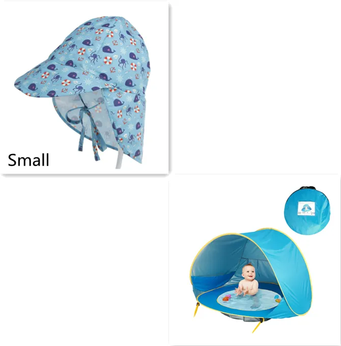 UV Protection Baby Beach Tent with Built-in Pool
