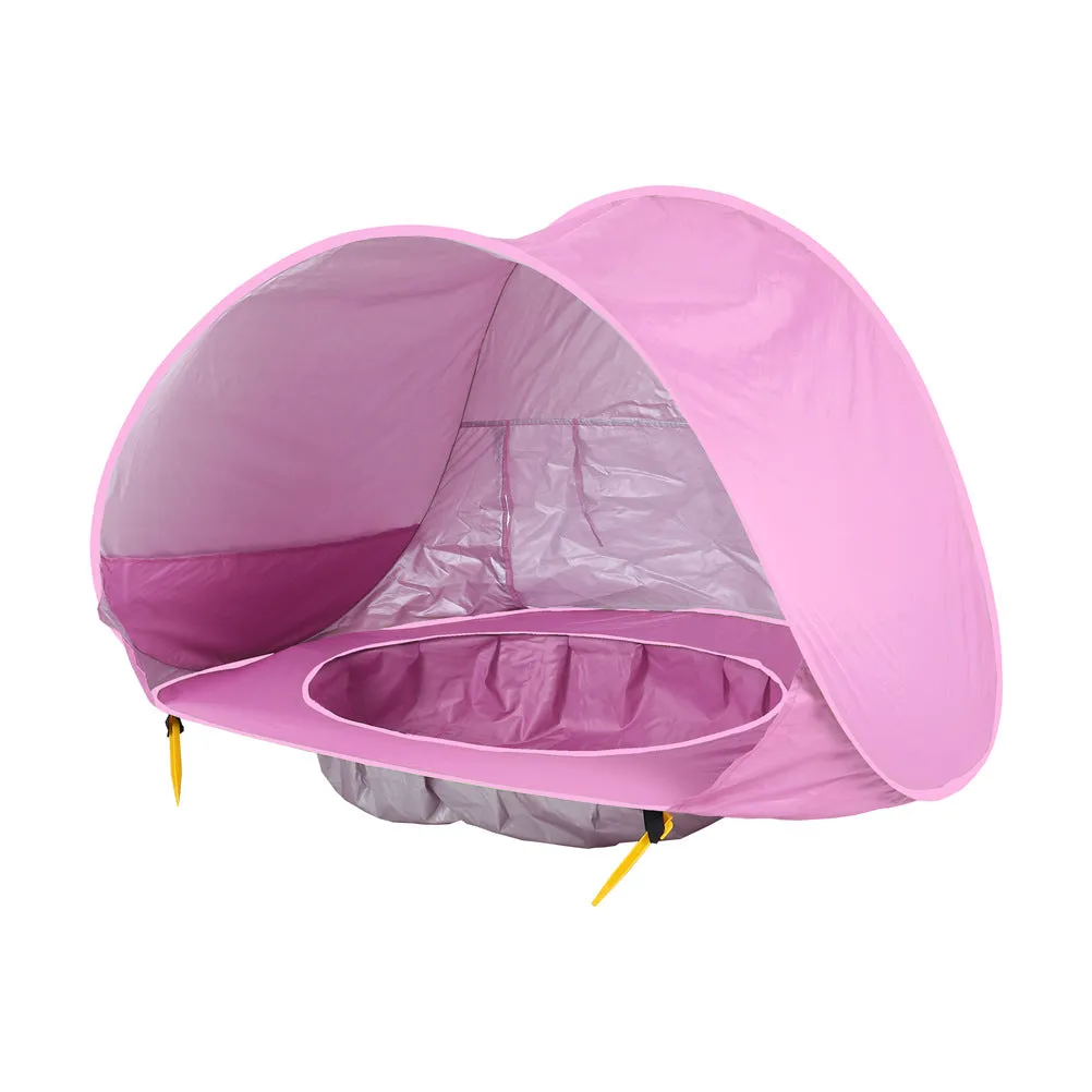UV Protection Baby Beach Tent with Built-in Pool