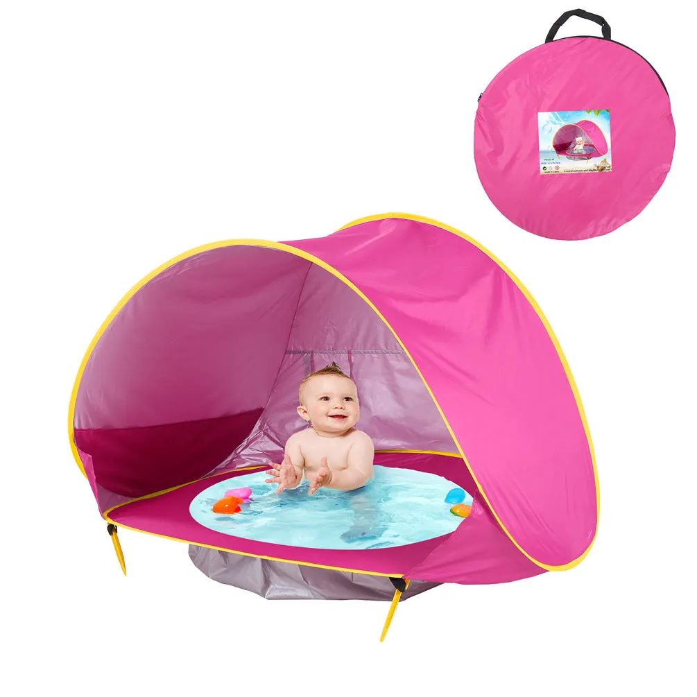 UV Protection Baby Beach Tent with Built-in Pool