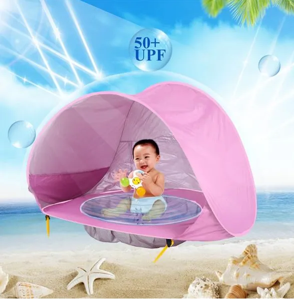 UV Protection Baby Beach Tent with Built-in Pool