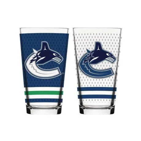 Vancouver Canucks Sports Vault NHL Mixing Glass Set - 2 Pack