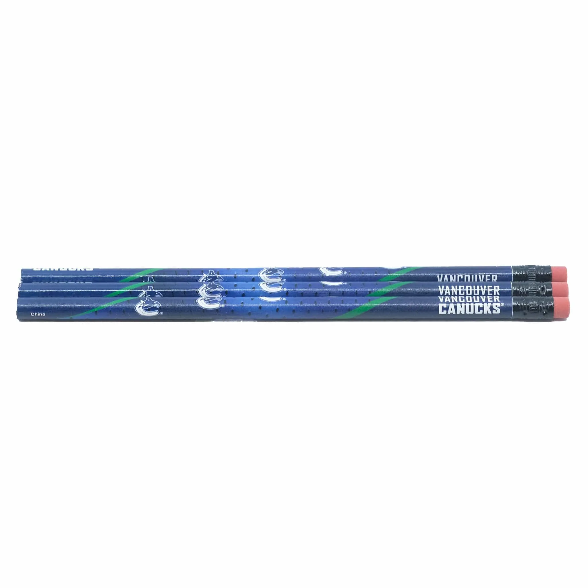 Vancouver Canucks Sports Vault NHL Pencils (3 Pack)