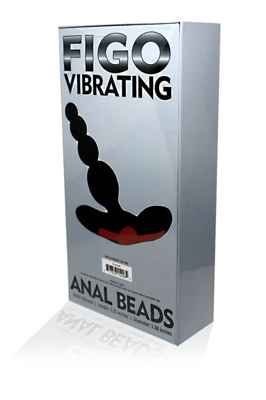 Vibrating Anal Beads - Black