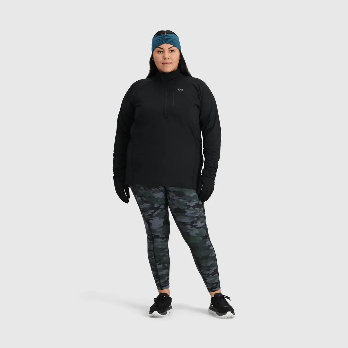 Vigor Grid Fleece Half Zip-Plus (Women's) - 300524