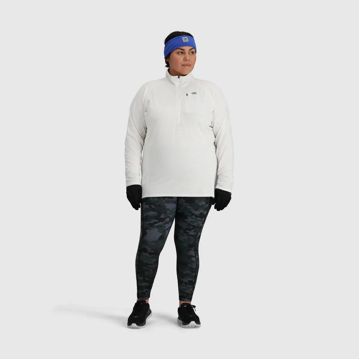 Vigor Grid Fleece Half Zip-Plus (Women's) - 300524