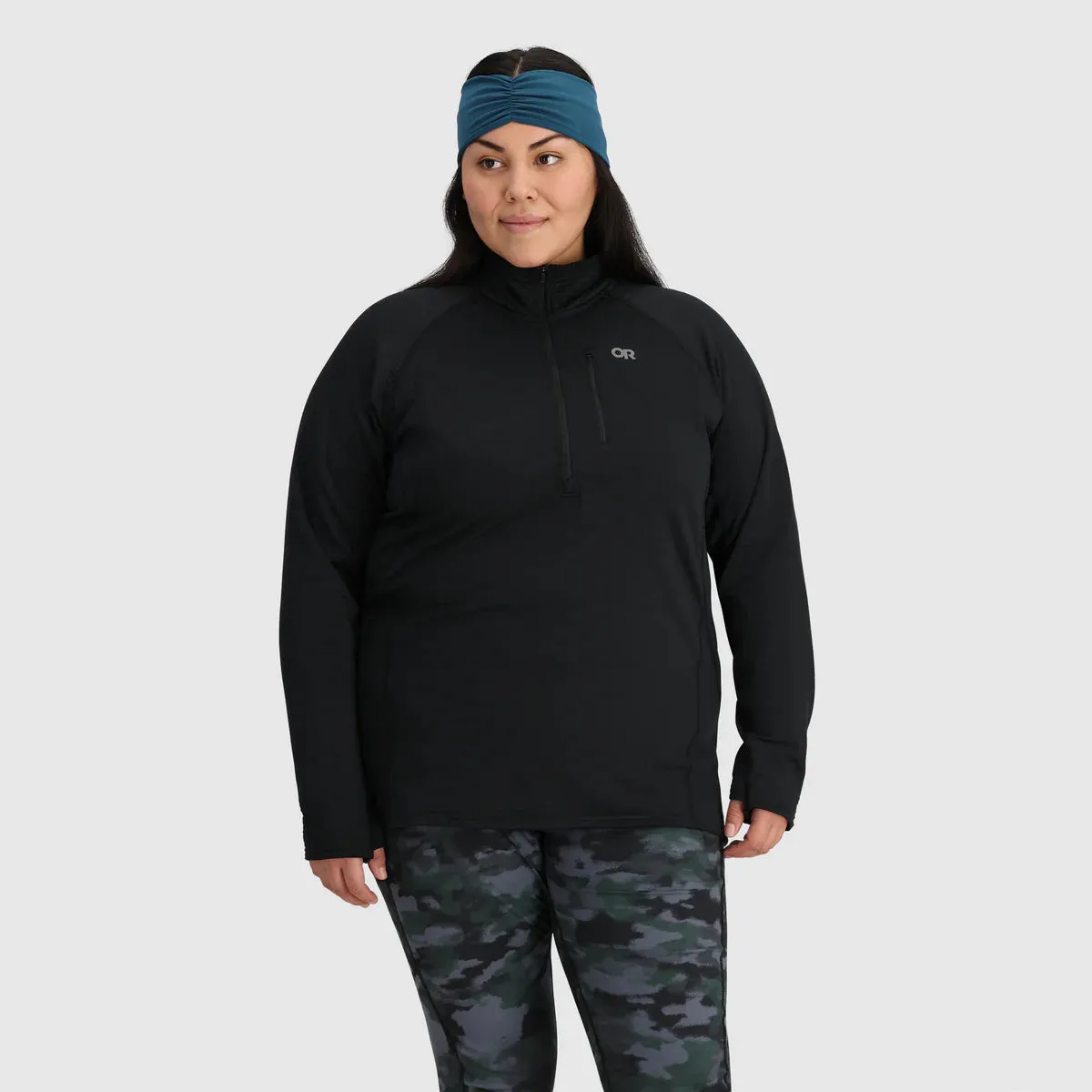 Vigor Grid Fleece Half Zip-Plus (Women's) - 300524