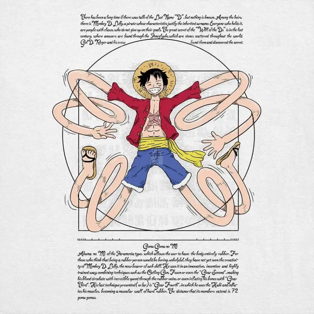 Vitruvian Luffy Hoodie