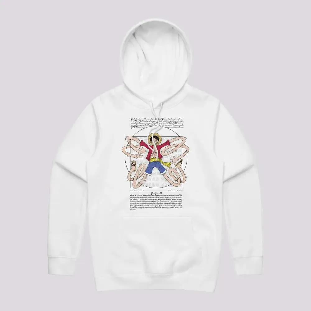 Vitruvian Luffy Hoodie
