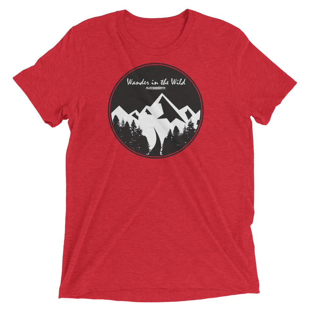 Wander In The Wild Tri-Blend T-Shirt