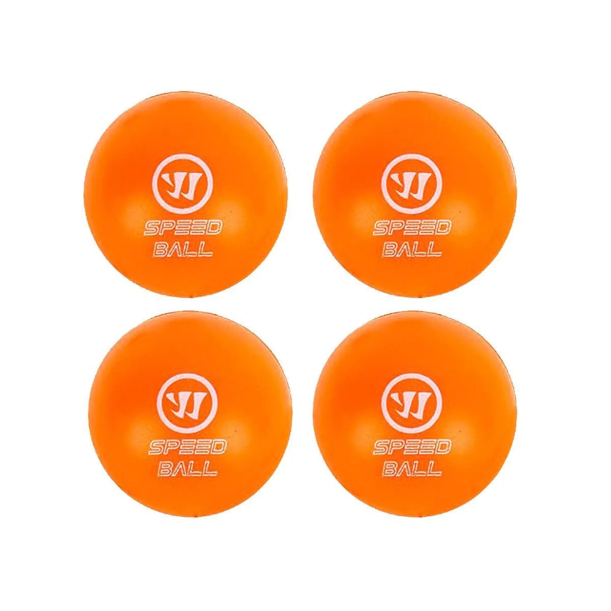 Warrior Mini Hockey Foam Ball (4 Pack)