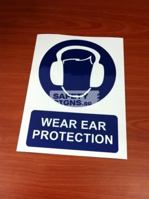 Wear Ear Protection (M003B_PVC)