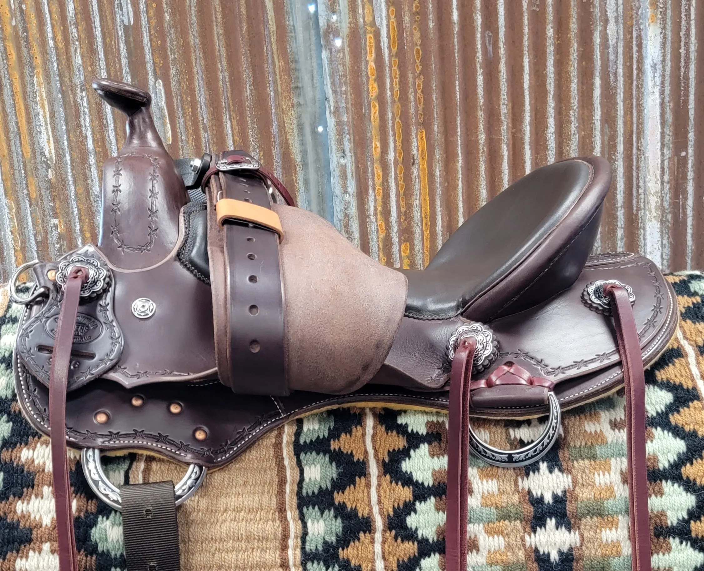 West 20 Custom Ultra Close Contact Saddle By RW Bowman