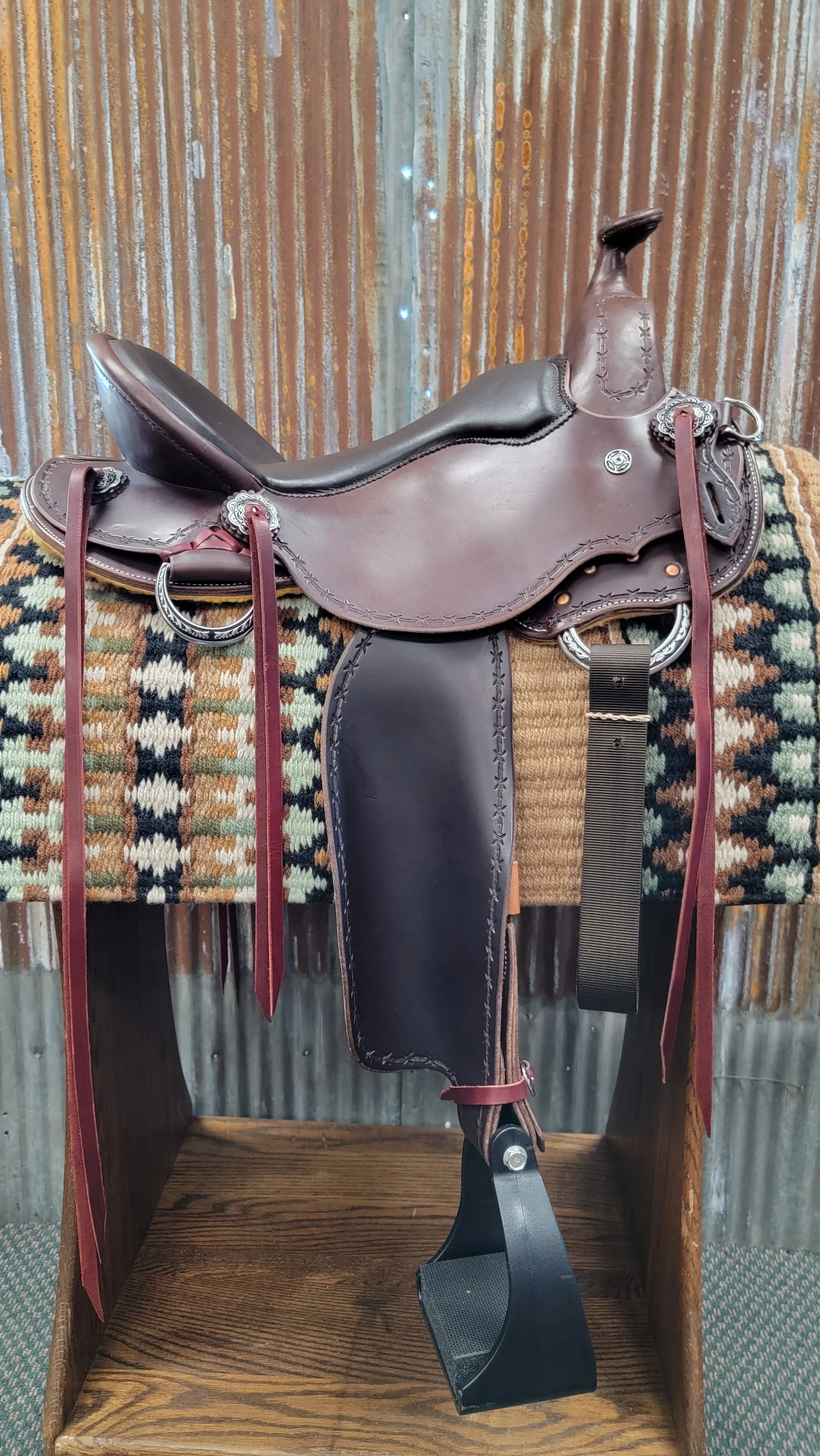 West 20 Custom Ultra Close Contact Saddle By RW Bowman