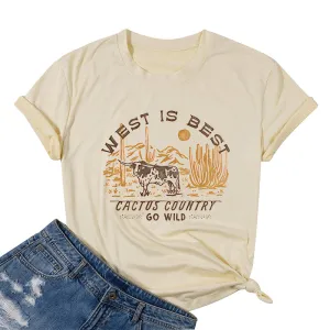 West Is Best Cotton Tee
