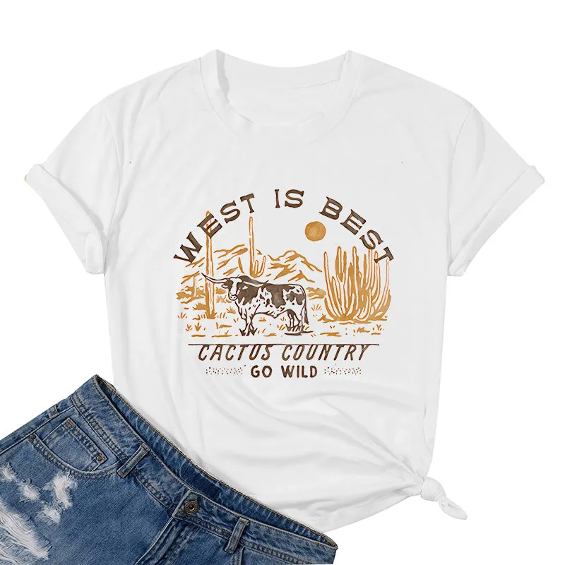 West Is Best Cotton Tee