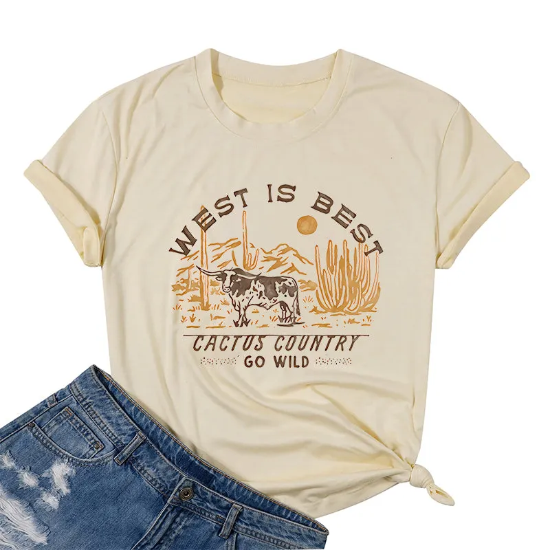 West Is Best Cotton Tee