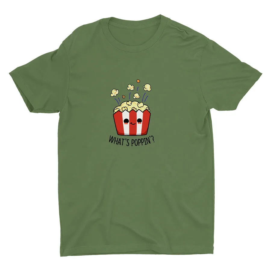 what's popping? Cotton Tee