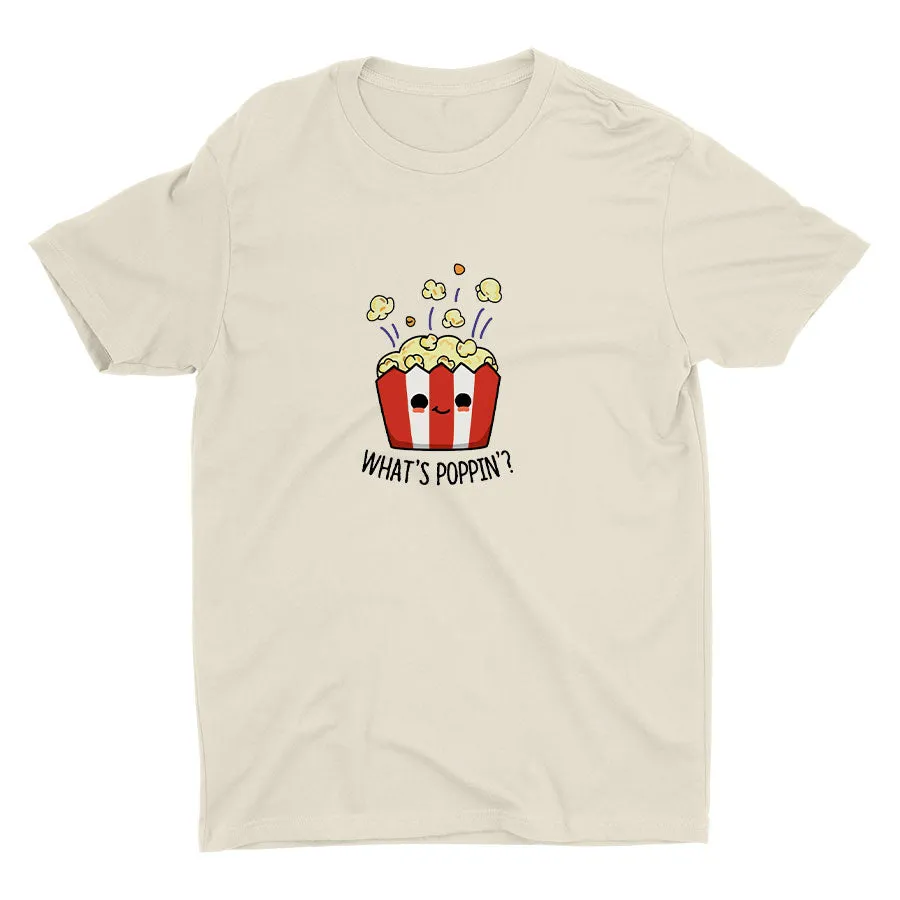 what's popping? Cotton Tee