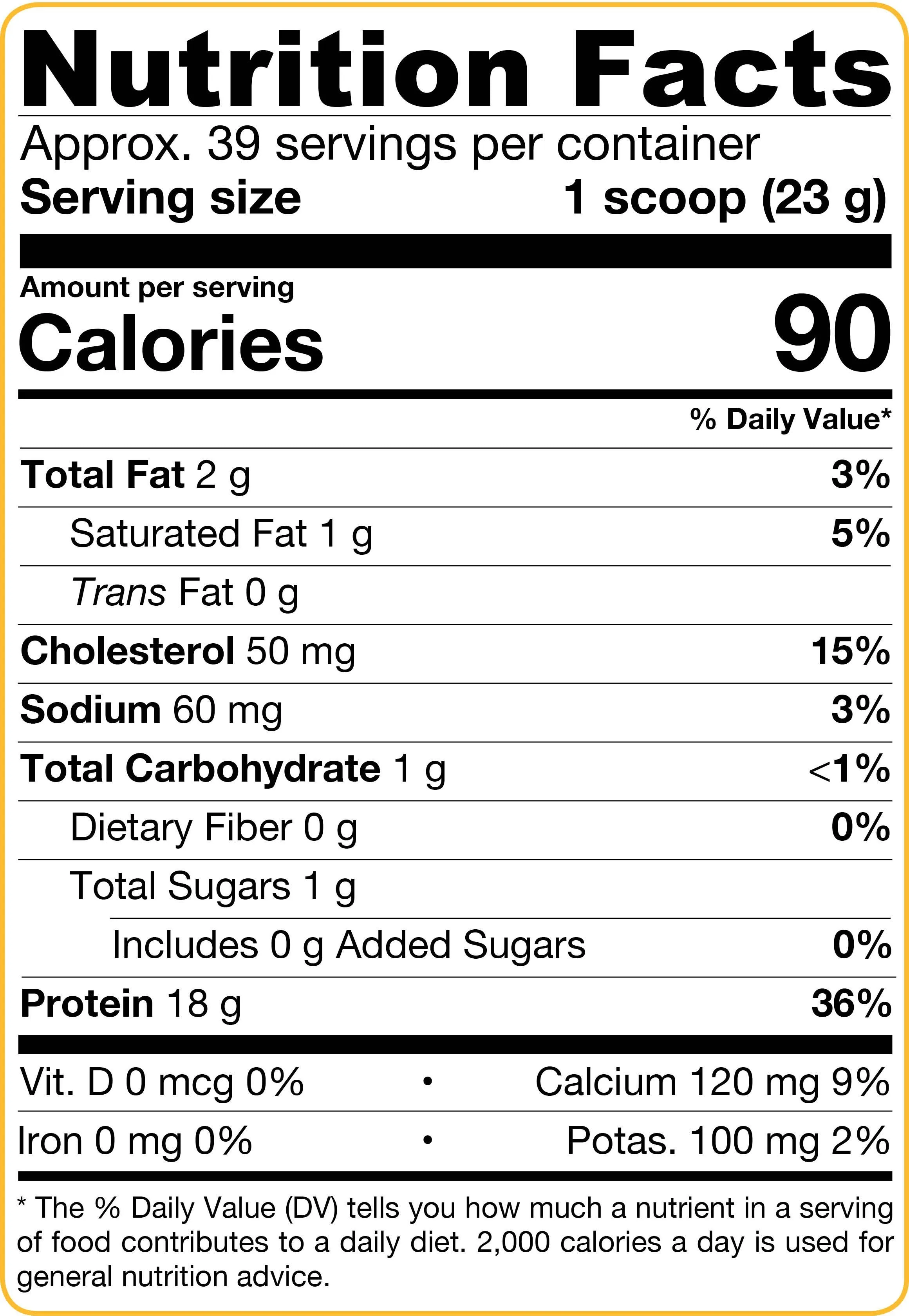 Whey Protein Unflavored