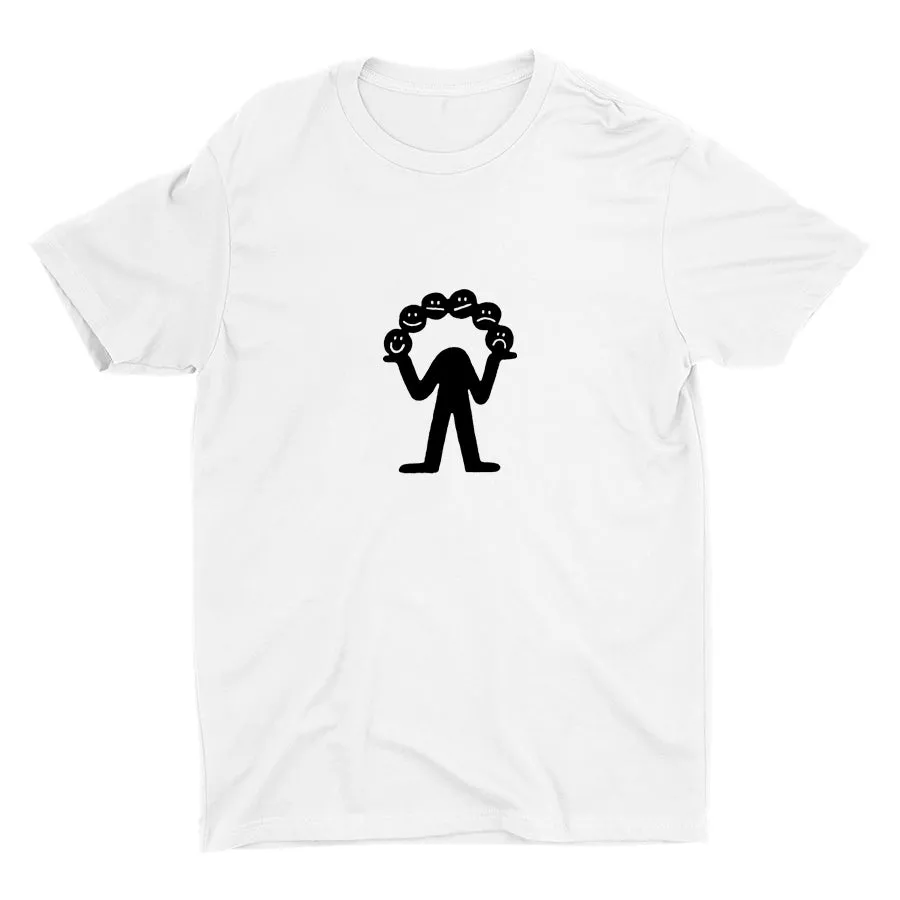 Which Face Will You Choose Today Cotton Tee