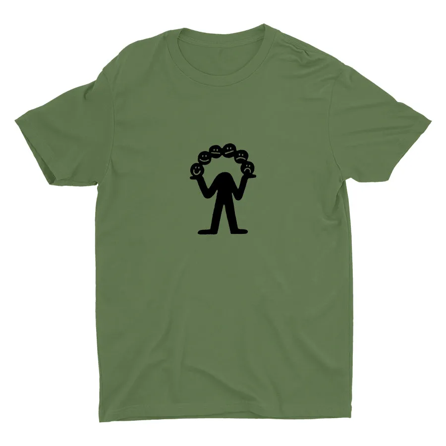 Which Face Will You Choose Today Cotton Tee
