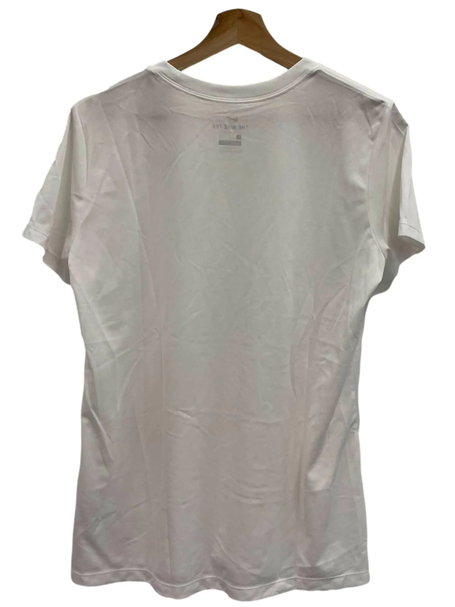 White Crewneck Logo Tee