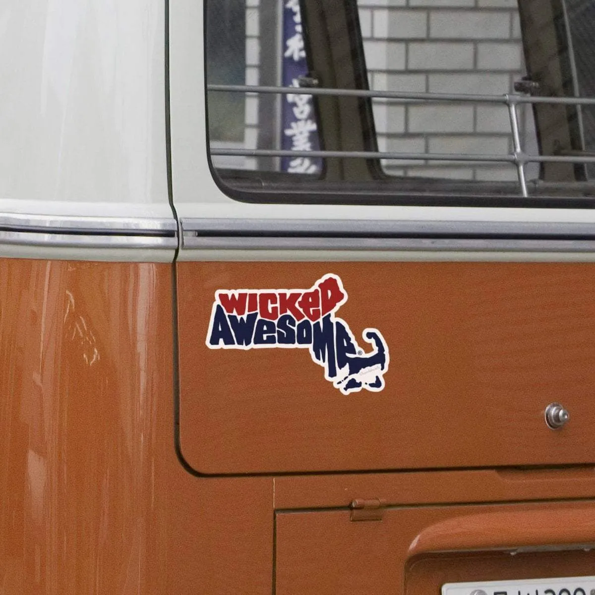 Wicked Awesome Massachusetts Sticker