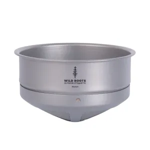 Wild Roots Titanium Filter Coffee Dripper Paperless & Reusable