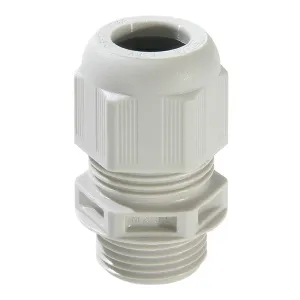 Wiska 10066417 SPRINT ESKV M63 IP68 Polyamide Cable Gland - Light Grey