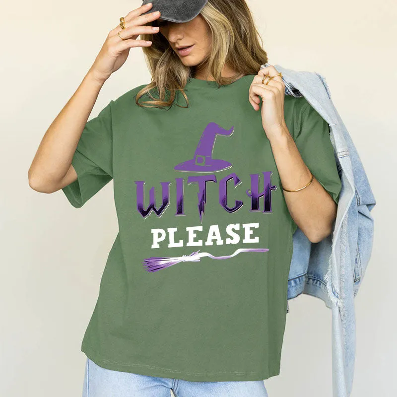 Witch Please Cotton Tee