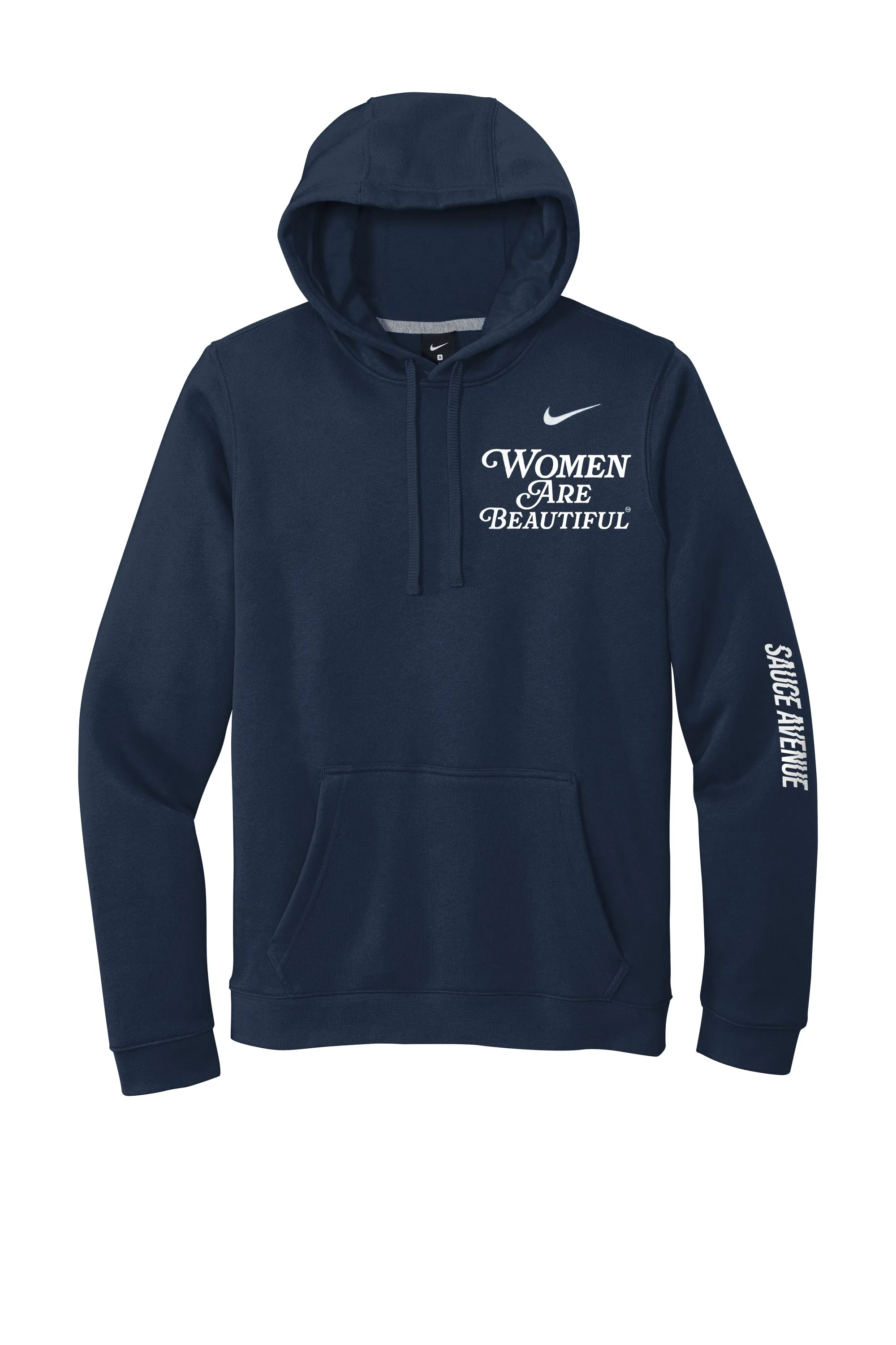 Women Are Beautiful (WH) | Navy Nike Hoodie
