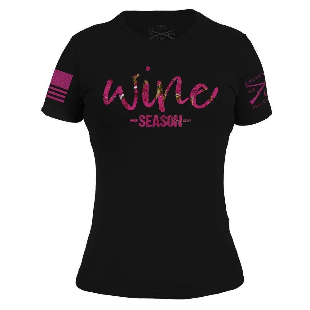 Women's Realtree Xtra® - Wine Season T-Shirt - Black