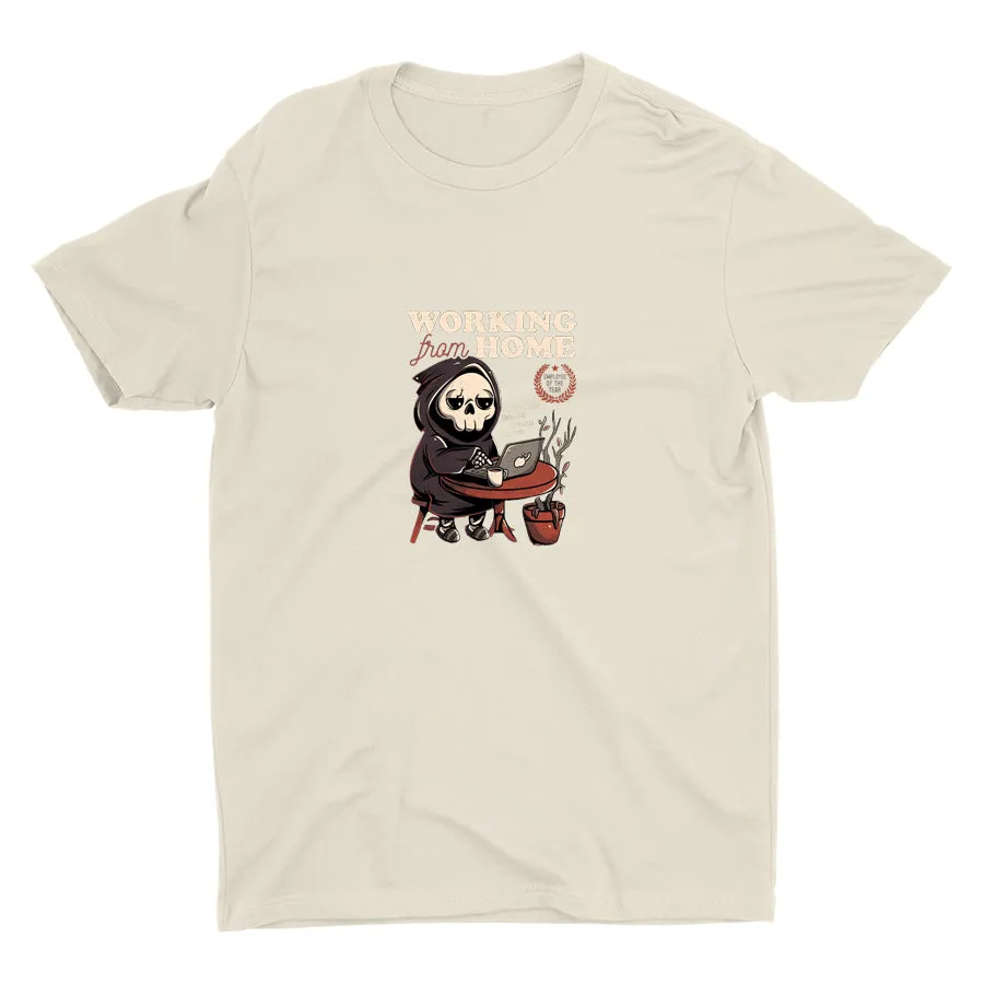 WORKING FROM HOME Cotton Tee