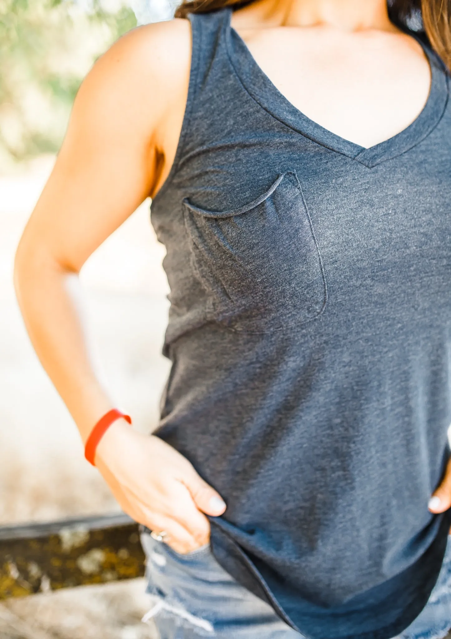 Z Supply Racer Tank -  Burnout Black