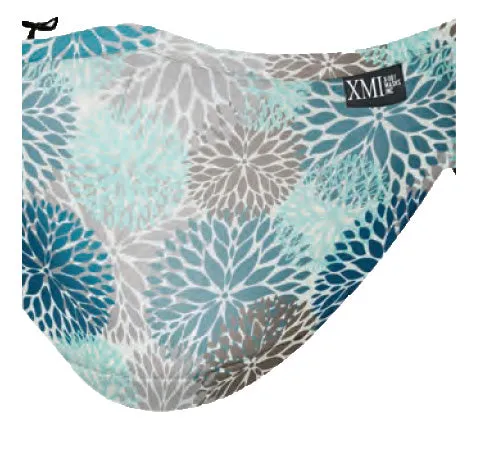 Zinnia Floral printed mask