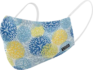 Zinnia Floral printed mask