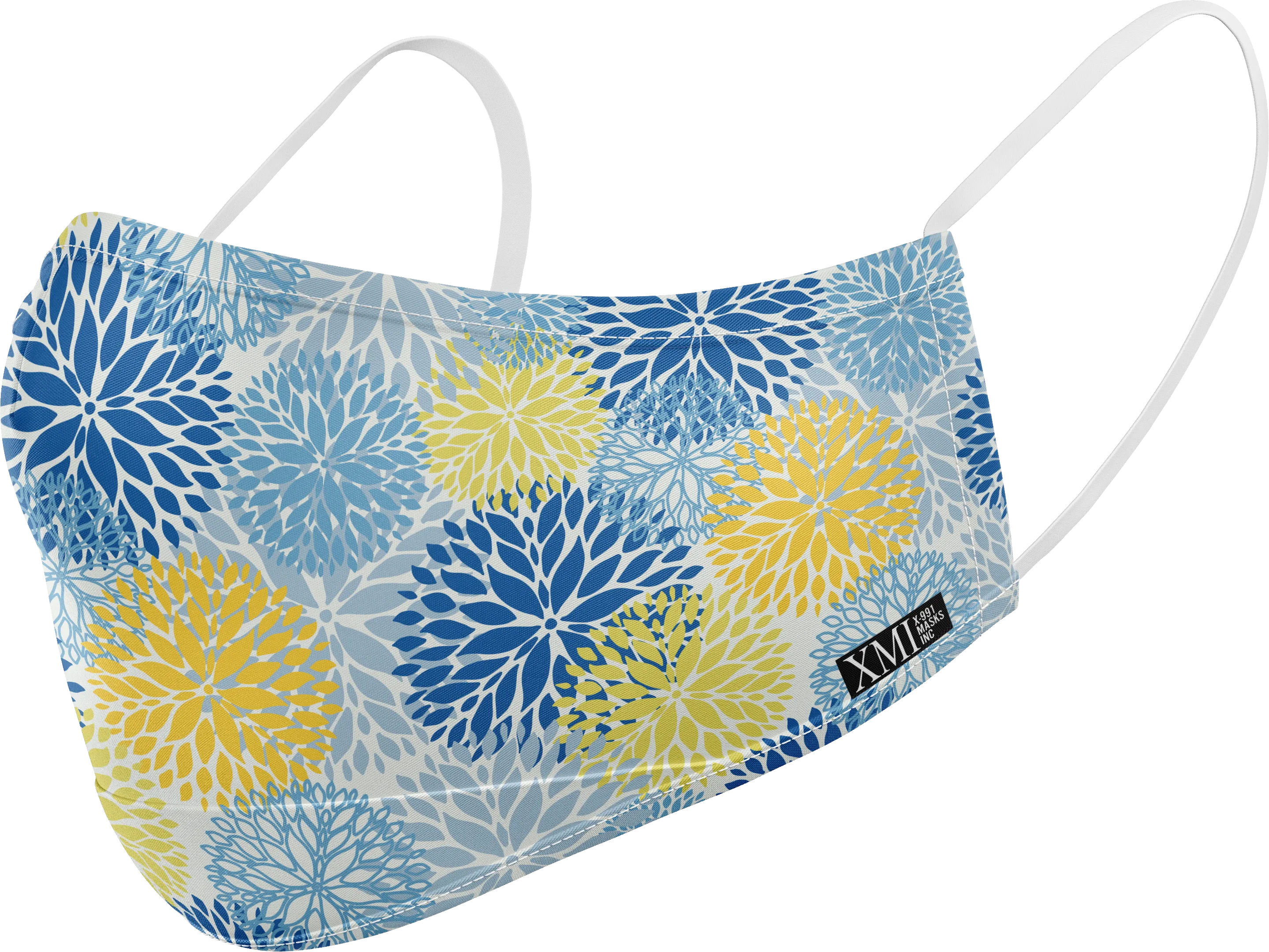 Zinnia Floral printed mask